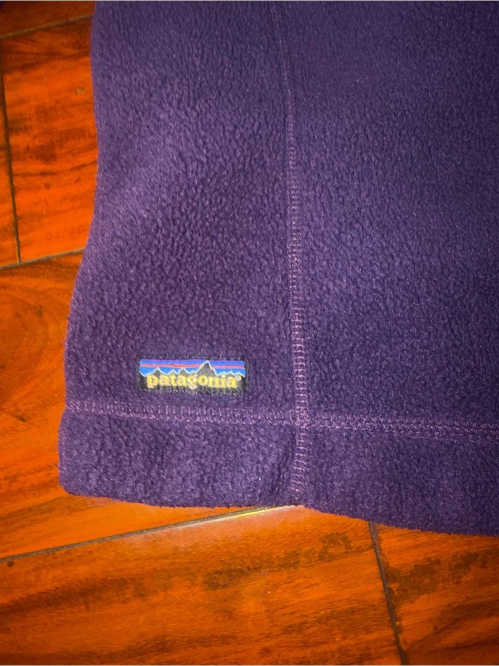 Vintage Patagonia Purple Full-Zip Women's Fleece Jacket - Picture 7 of 8